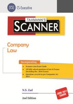 Scanner - Company Law (June 2017 Exams)