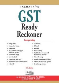 GST Ready Reckoner