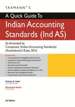 A Quick Guide To Indian Accounting Standards(Ind AS) As Amended by Companies (Indian Accounting Standards) (Amendment) Rules 2016