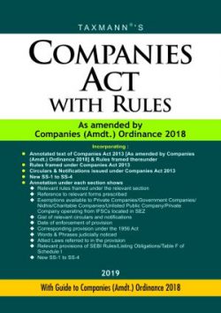 Companies Act with Rules (Paperback Pocket Edition)