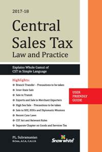 CENTRAL SALES TAX ( Law and Practice)