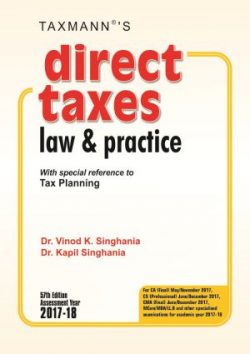 Direct Taxes Law & Practice (With special reference to Tax Planning)