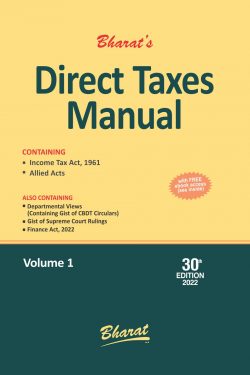 DIRECT TAXES MANUAL