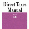 Direct Taxes Manual (Set of 3 Volumes)