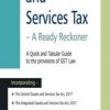GOODS AND SERVICES TAX - A READY RECKONER