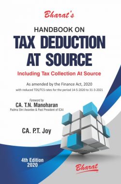 Handbook on TAX DEDUCTION AT SOURCE