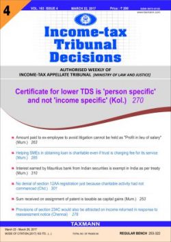 Income-tax Tribunal Decisions (Weekly) with 2 Daily e-Mail Services