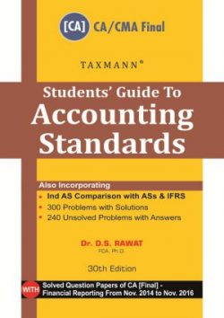 Students Guide to Accounting Standards (CA/CMA Final)