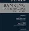M L Tannans Banking Law and Practice in India (Set of 3 Volumes)