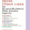 RERA Check Lists for Buyers/Builders/Real Estate Agents, 2017