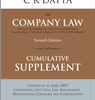 C R Datta on Company Law: Cumulative Supplement