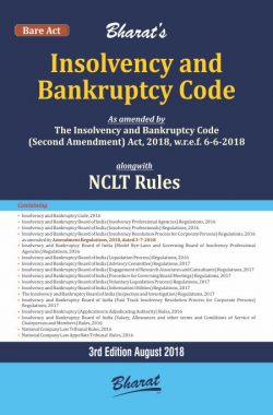 INSOLVENCY AND BANKRUPTCY CODE alongwith NCLT Rules