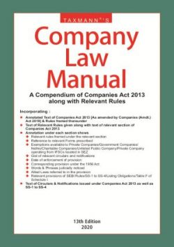 Company Law Manual