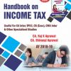 Handbook on INCOME TAX (A.Y. 2018-2019) (For CA Inter-Nov. 2018)