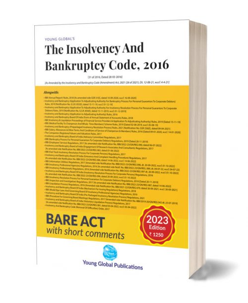 The Insolvency And Bankruptcy Code, 2016