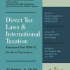 PRE- BOOK.. DIRECT TAX LAWS & INTERNATIONAL TAXATION