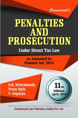 PENALTIES AND PROSECUTION Under Direct Tax Law