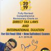Comprehensive Revisionary Charts on DIRECT TAX LAWS & INTERNATIONAL TAXATION
