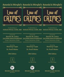 Law of CRIMES (in 3 Volumes)