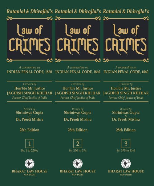 Law of CRIMES (in 3 Volumes)