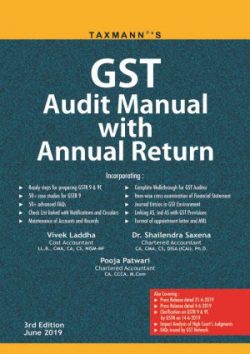 GST Audit Manual with Annual Return