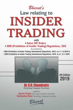 Law Relating To Insider Trading