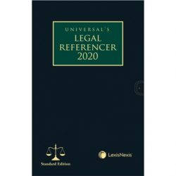 Legal Referencer 2020 (Standard Edition with flap)