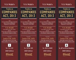 V.S. Wahi’s Treatise on COMPANIES ACT, 2013
