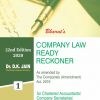 Company Law Ready Reckoner [With Free Download]