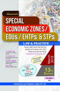 Special Economic Zones EOUs/EHTPs & STPs(Set Of 2Vols.)