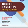 DIRECT TAXATION with MCQs (Paper 7)