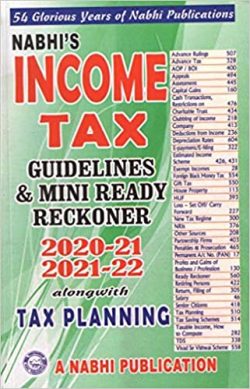 Nabhi Income Tax Guidelines & Mini Ready Reckoner