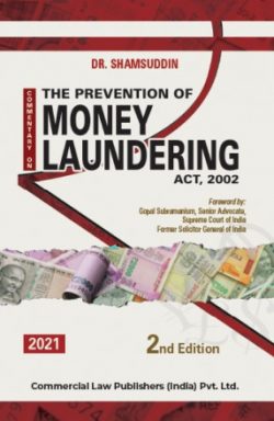 Commentay On The Prevention Of Money Laundering Act. 2002