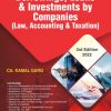 BORROWINGS, LOANS AND INVESTMENTS BY COMPANIES (Law, Accounting & Taxation)