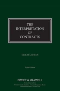The Interpretation of Contracts (South Asian Edition)