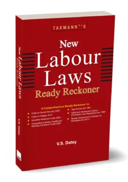 New Labour Laws Ready Reckoner ,By V.S. Datey