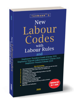 New Labour Codes with Labour Rules ,By Taxmann's Editorial Board