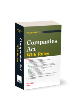 Companies Act with Rules [POCKET | Paperback]  By Taxmann's Editorial Board