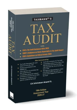 Tax Audit   By Srinivasan Anand G.