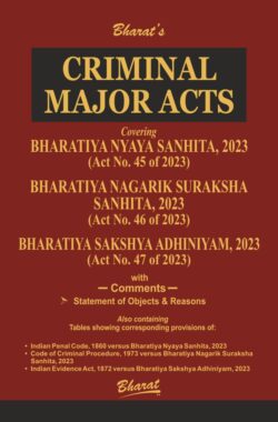 CRIMINAL MAJOR ACTS
