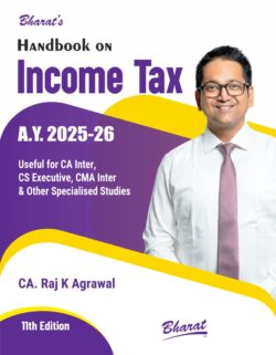 Handbook on INCOME TAX (A.Y. 2025-2026)