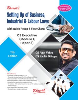 Setting Up of Business, Industrial & Labour Laws (Module 1, Paper 3)