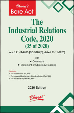 The Industrial Relations Code, 2020 (35 of 2020)