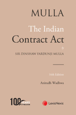 The Indian Contract Act Author : Mulla