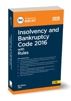 Insolvency and Bankruptcy Code 2016 with Rules – POCKET Bare Act | Virtual Book   By Taxmann's Editorial Board