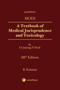 A Textbook of Medical Jurisprudence and Toxicology Author : Modi