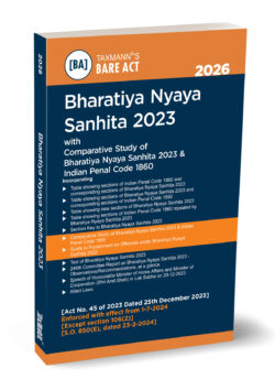 Bharatiya Nyaya Sanhita 2023 – Bare Act  By Taxmann's Editorial Board