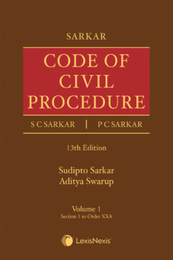 Code of Civil Procedure Author : Sarkar