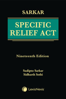 Specific Relief Act Author : Sarkar
