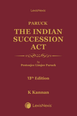 Paruck: The Indian Succession Act Author : K Kannan